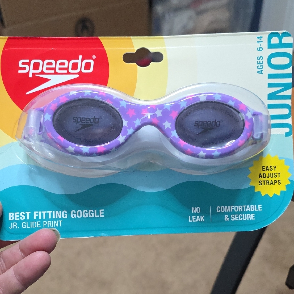 Speedo Junior Starry Purple Goggles